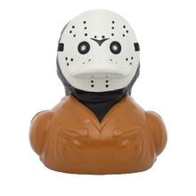 Grey Mask Rubber Duck