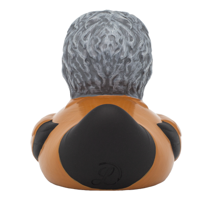 Grey Mask Rubber Duck