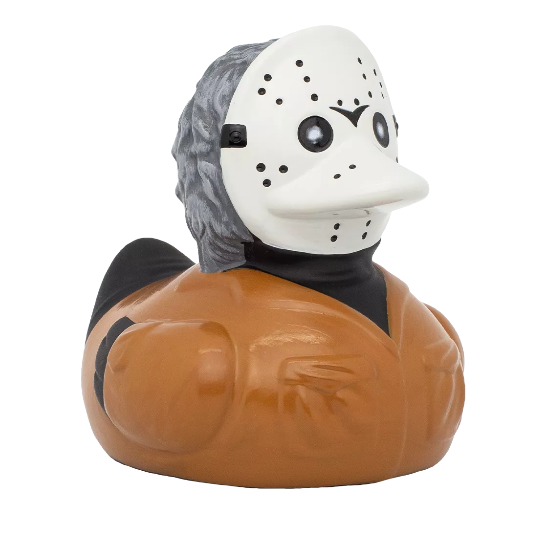 Grey Mask Rubber Duck