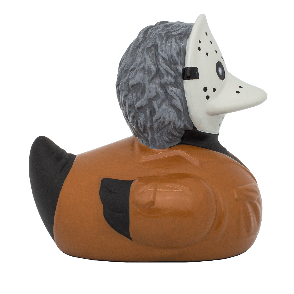 Grey Mask Rubber Duck