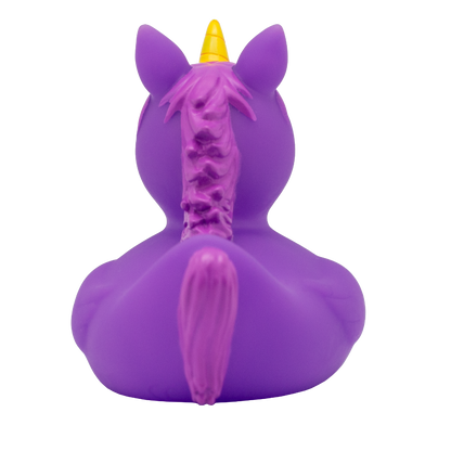Purple Unicorn Rubber Duck