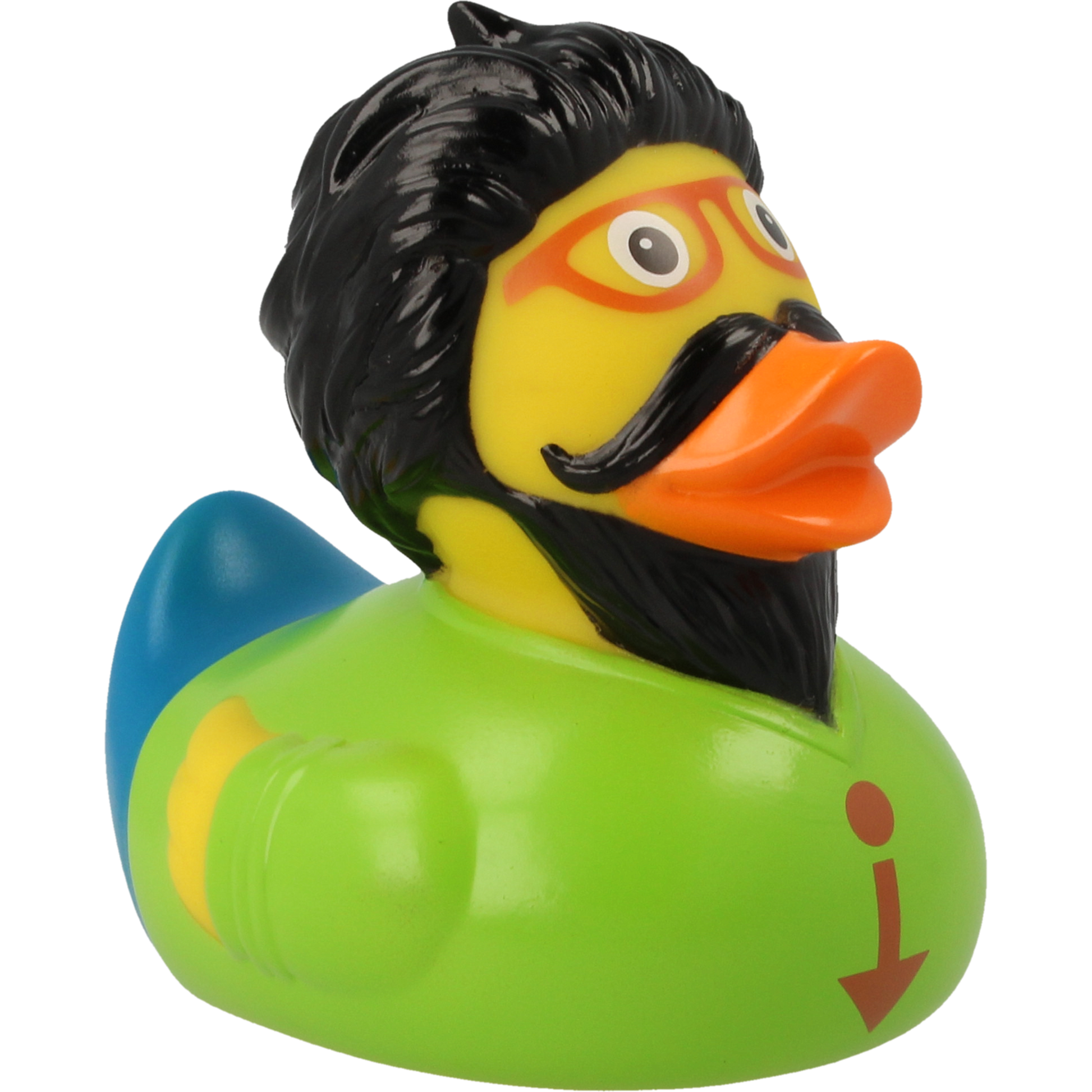 Hipster Rubber Duck