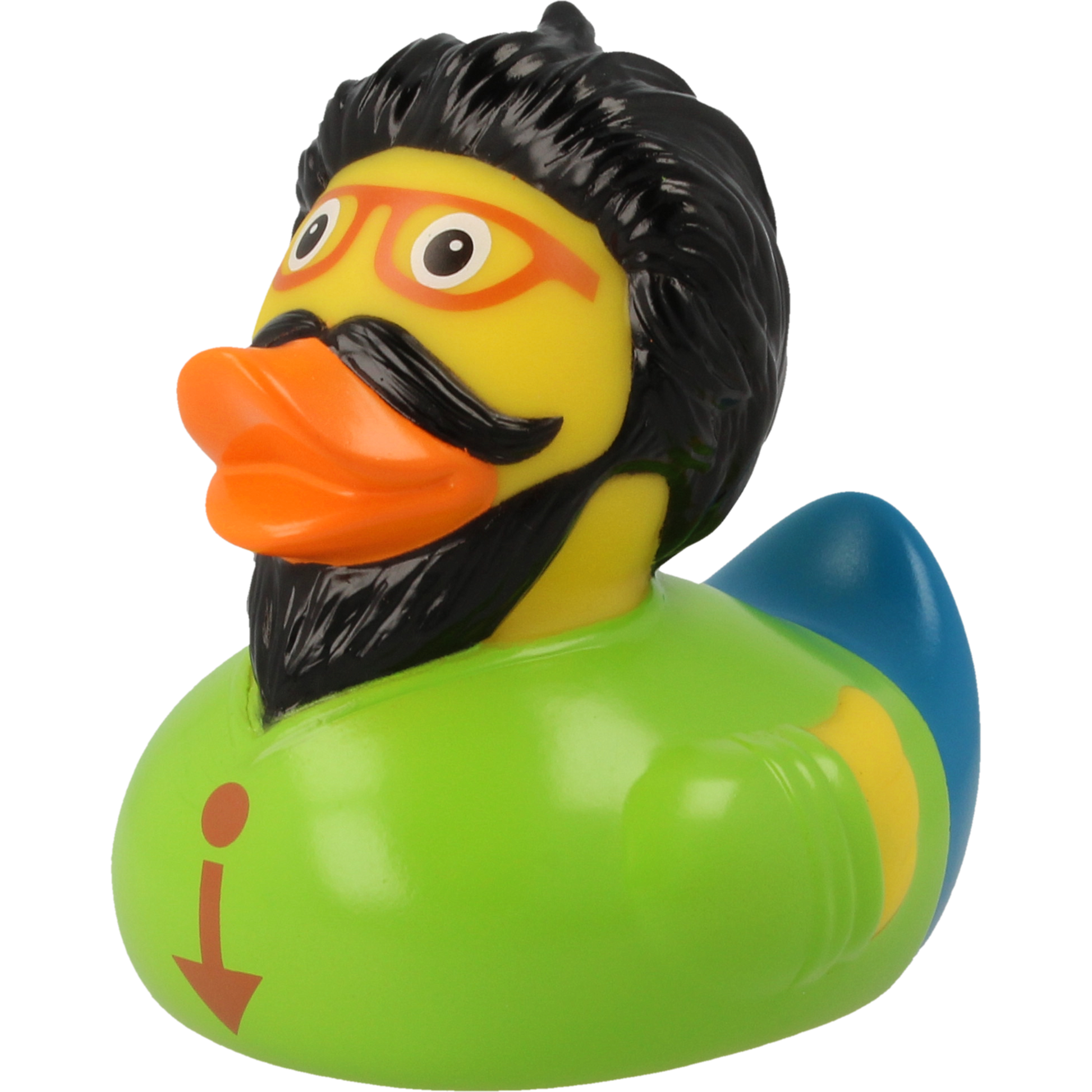 Hipster Rubber Duck
