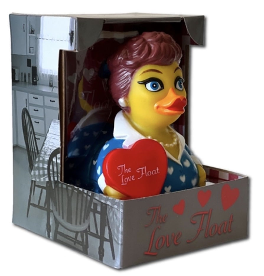 Love Float - I Love Ducky Rubber Duck