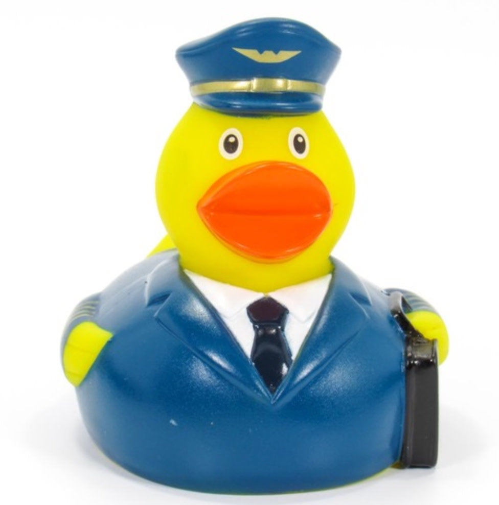 Airline Pilot Rubber Duck