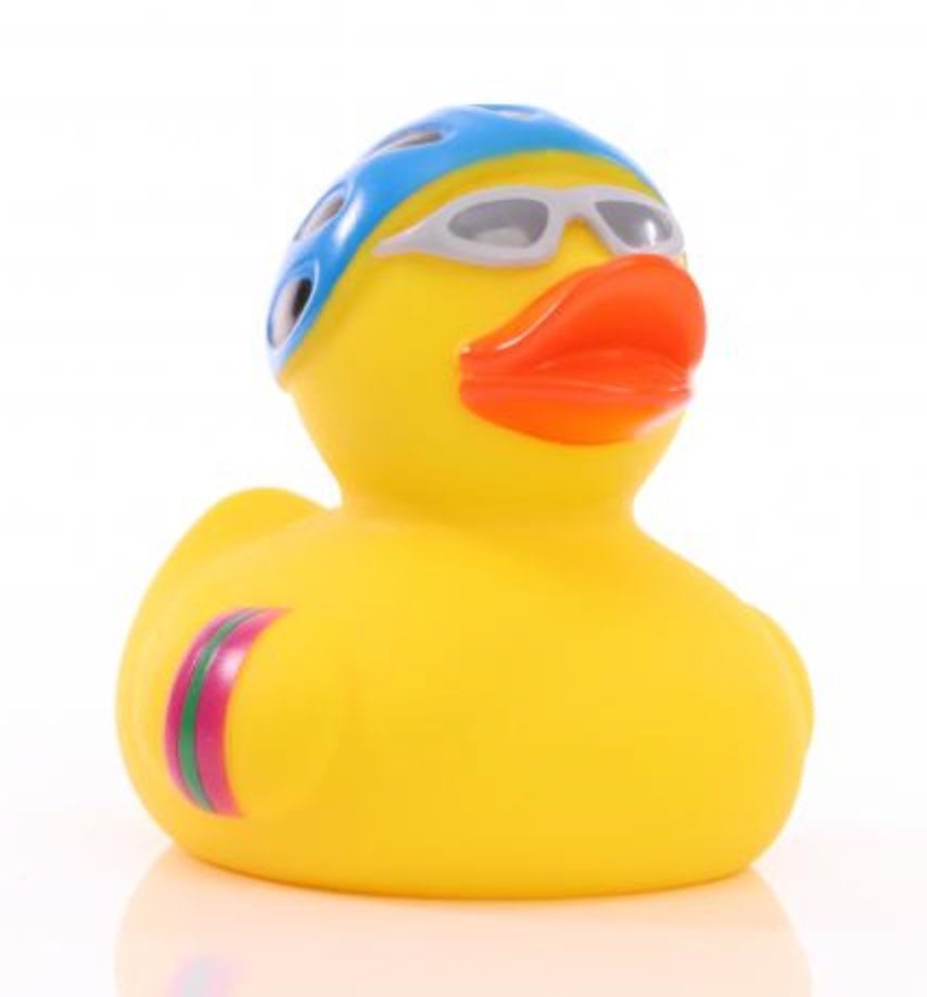 Cyclist Rubber Duck