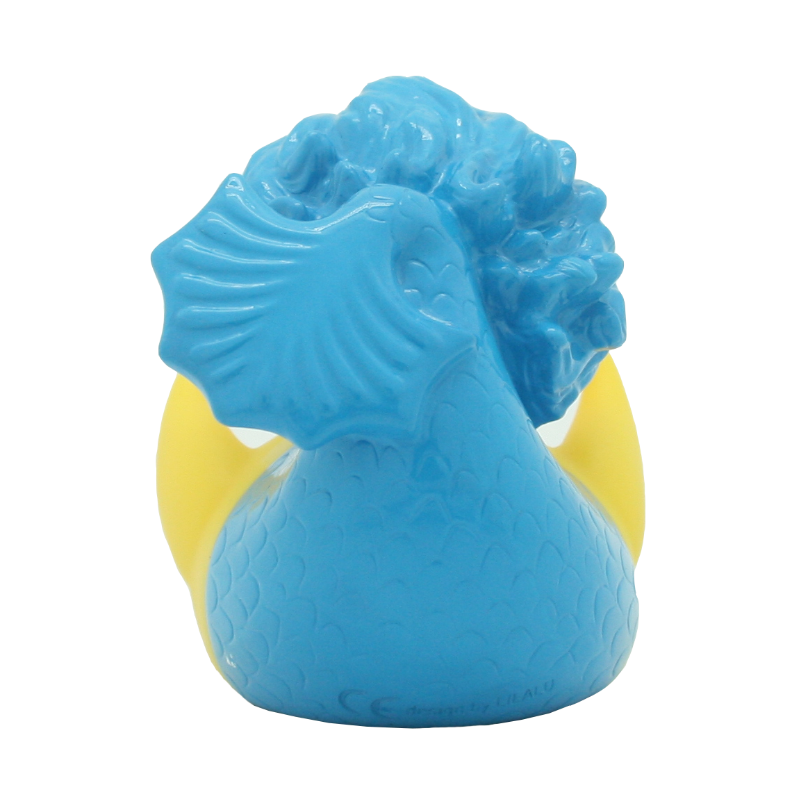 Blue Mermaid Rubber Duck