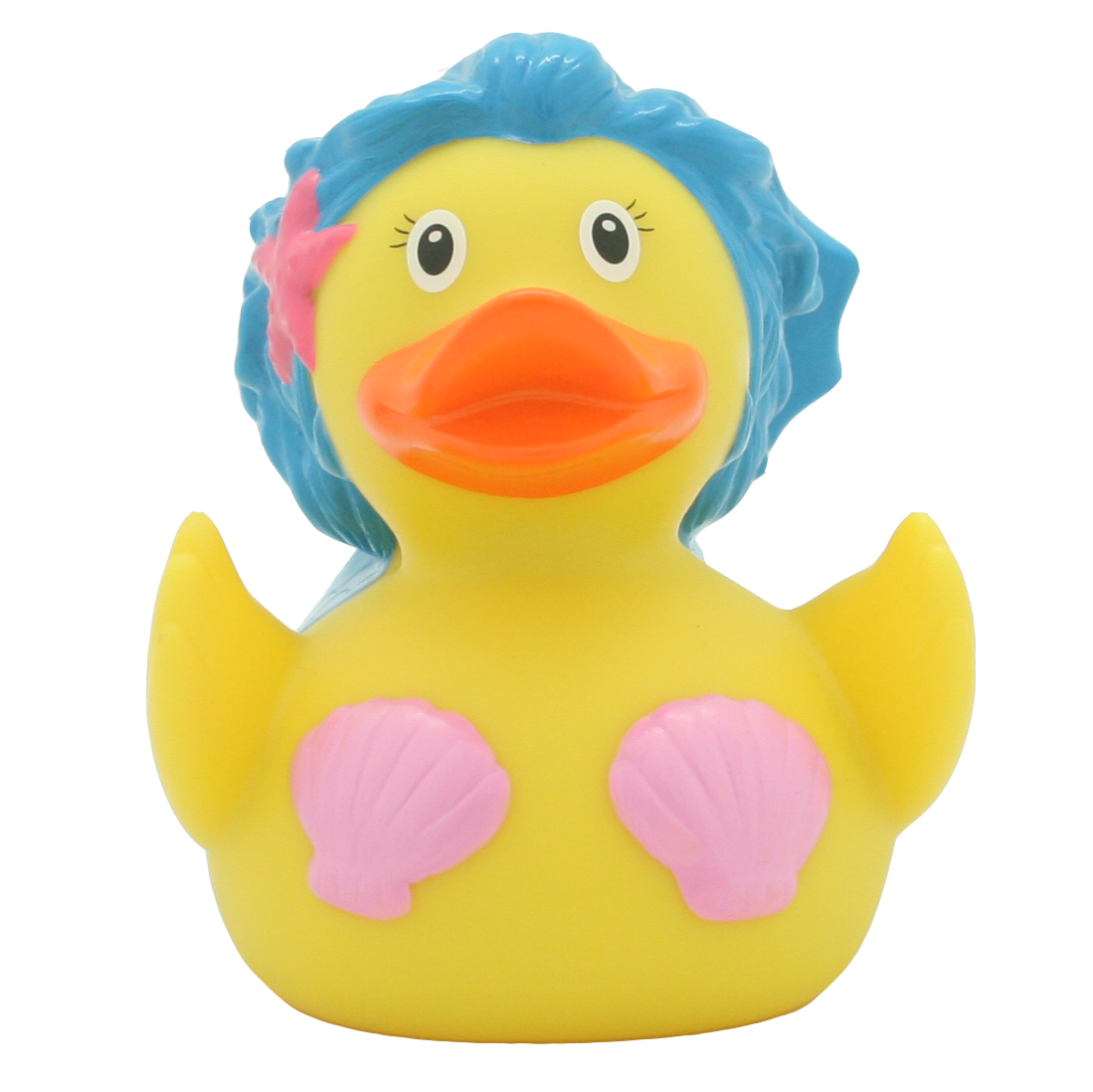 Blue Mermaid Rubber Duck