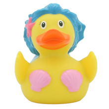 Blue Mermaid Rubber Duck
