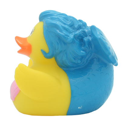 Blue Mermaid Rubber Duck