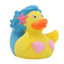 Blue Mermaid Rubber Duck