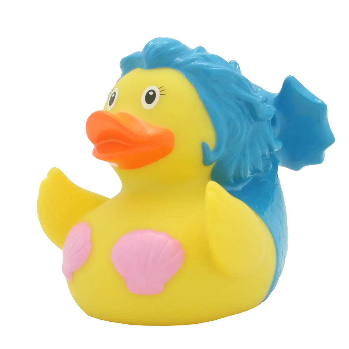 Blue Mermaid Rubber Duck