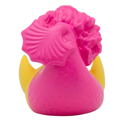 Pink Mermaid Rubber Duck