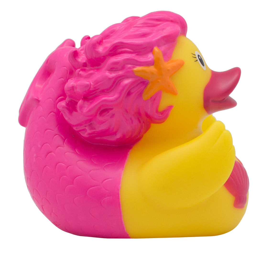 Pink Mermaid Rubber Duck