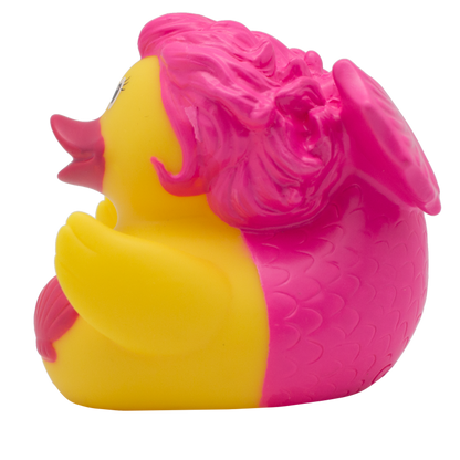 Pink Mermaid Rubber Duck