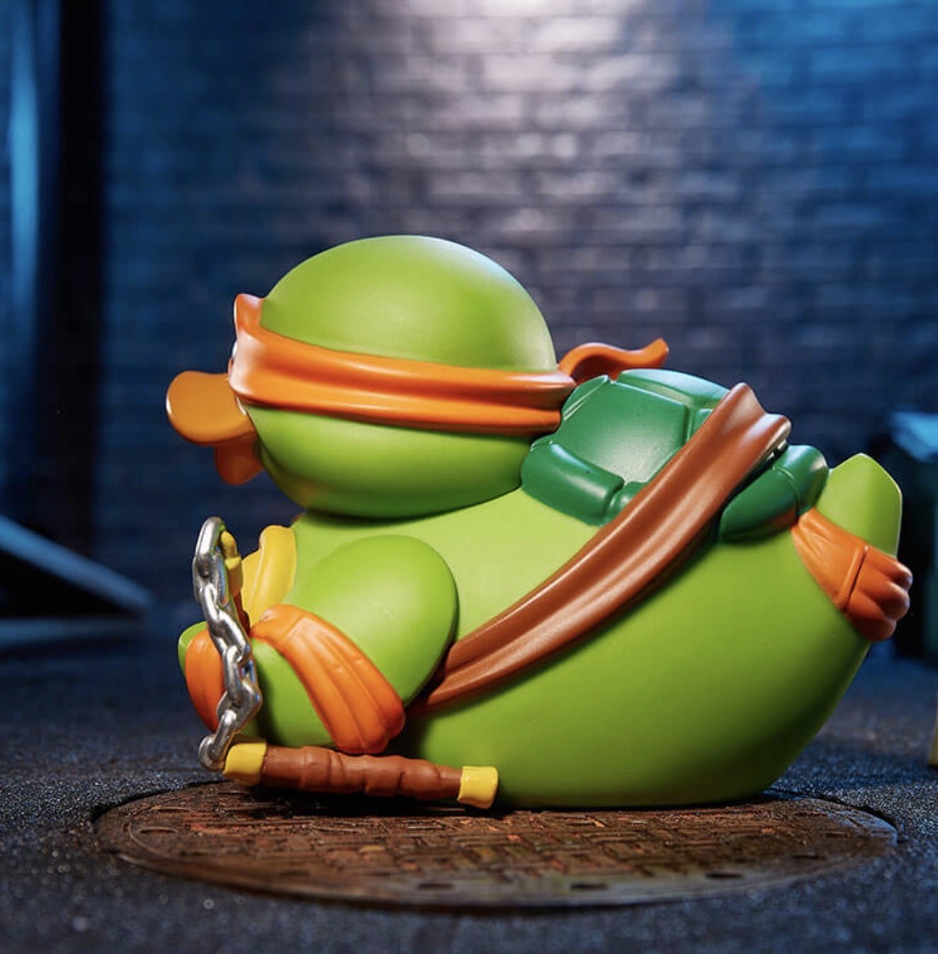 Teenage Mutant Ninja Turtles Michaelangelo Rubber Duck - Boxed Edition