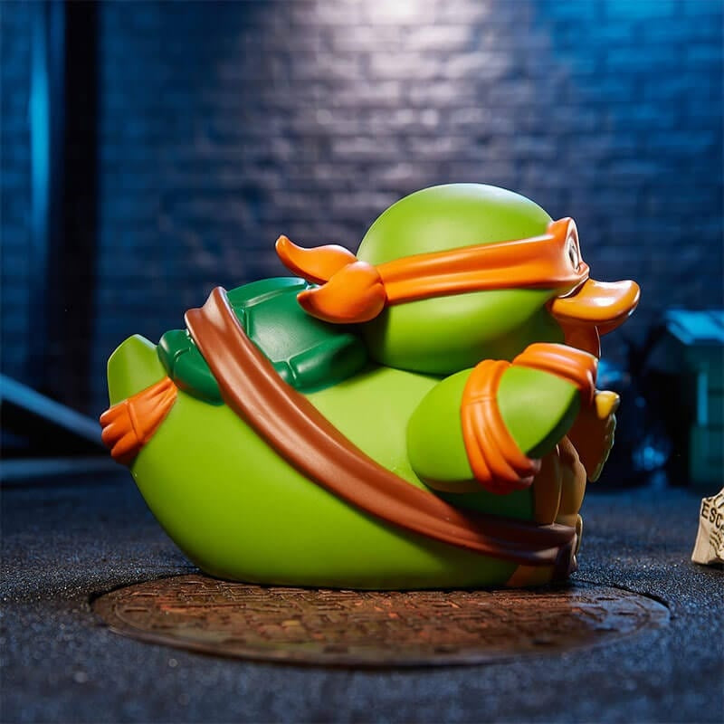 Teenage Mutant Ninja Turtles Michaelangelo Rubber Duck - Boxed Edition