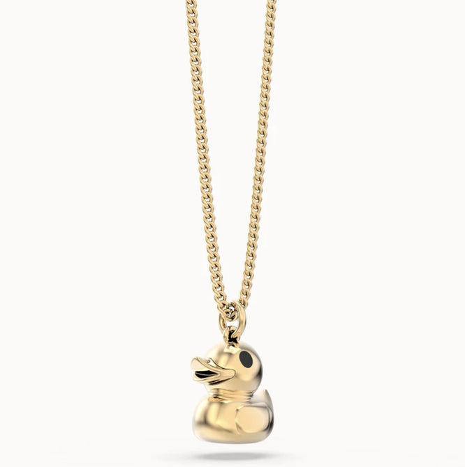 Duck Necklace - 18K Gold Plated