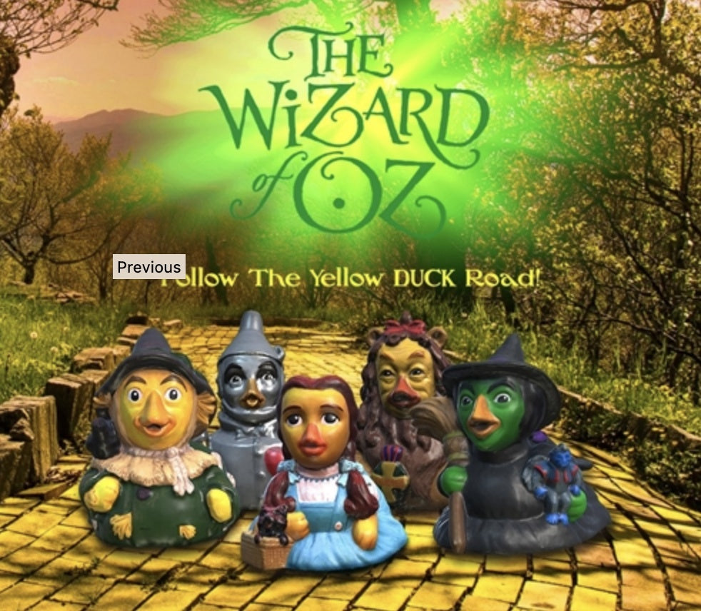 Wizard of Oz - Dorothy Rubber Duck
