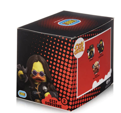 Official Ozzy Osbourne Bat Outta Hell Rubber Duck  - Boxed Edition
