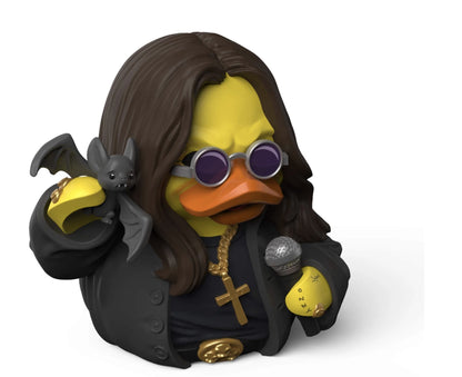 Official Ozzy Osbourne Bat Outta Hell Rubber Duck  - Boxed Edition