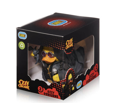 Official Ozzy Osbourne Bat Outta Hell Rubber Duck  - Boxed Edition