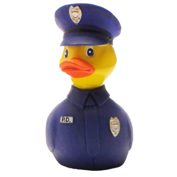 P.D. Policeman Rubber Duck