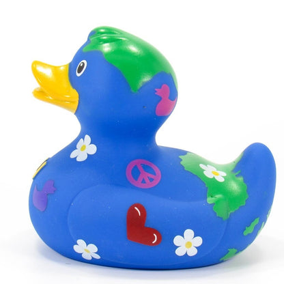 Peace Planet Rubber Duck