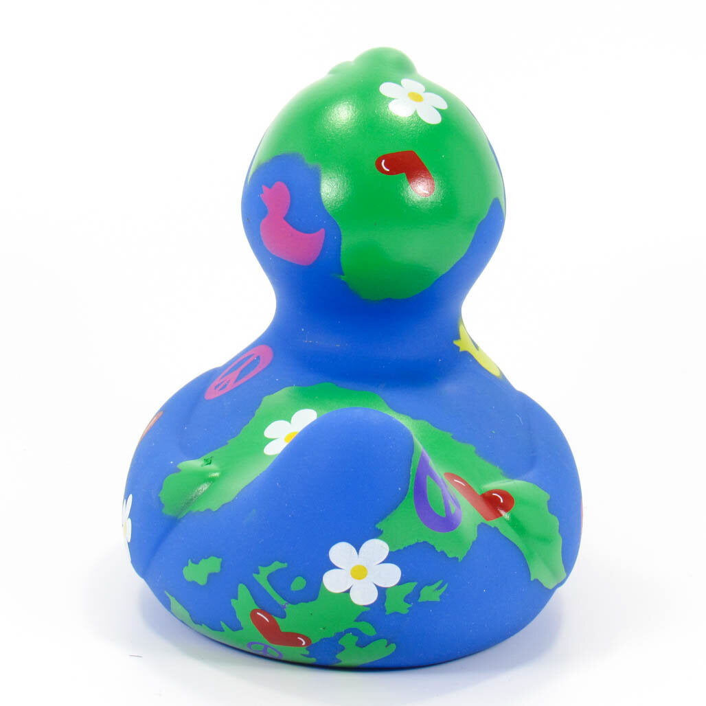 Peace Planet Rubber Duck