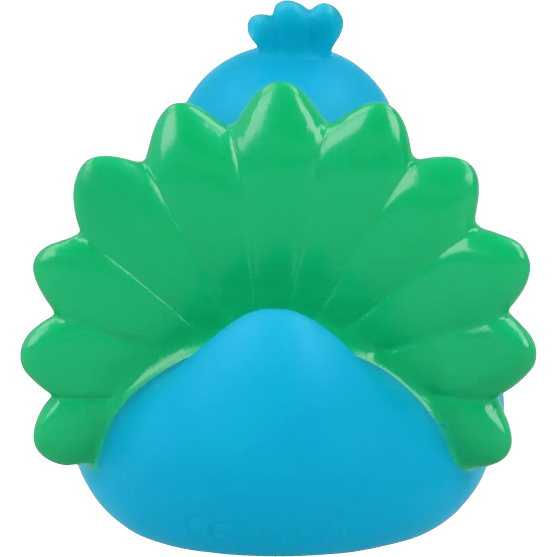 Colourful Peacock Rubber Duck
