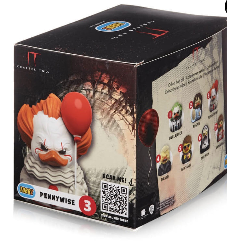 IT Pennywise Rubber Duck  - Boxed Edition