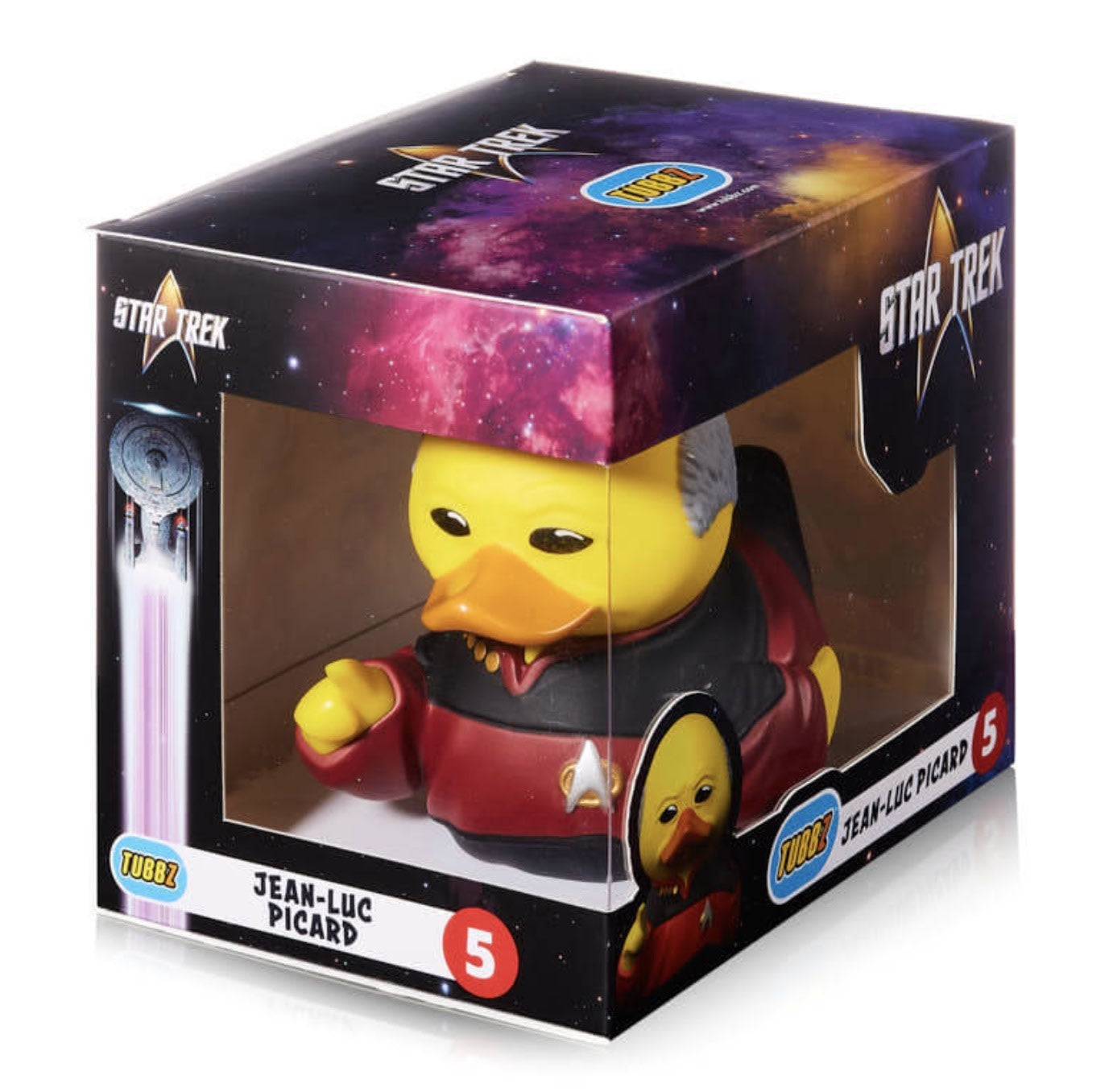 Star Trek Jean Luc Picard Rubber Duck  - Boxed Edition