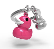 Rubber Duck Key Ring - Pink