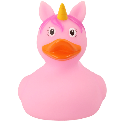 Pink Unicorn Rubber Duck