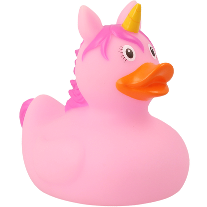 Pink Unicorn Rubber Duck