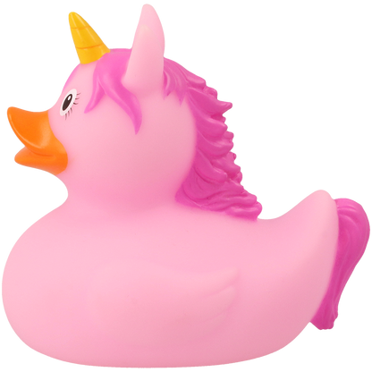 Pink Unicorn Rubber Duck