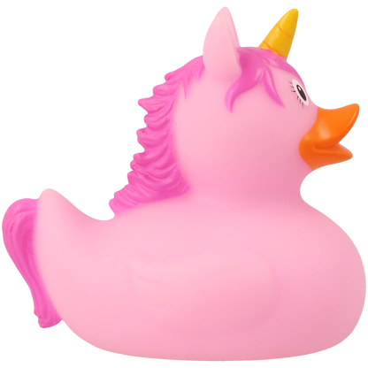 Pink Unicorn Rubber Duck
