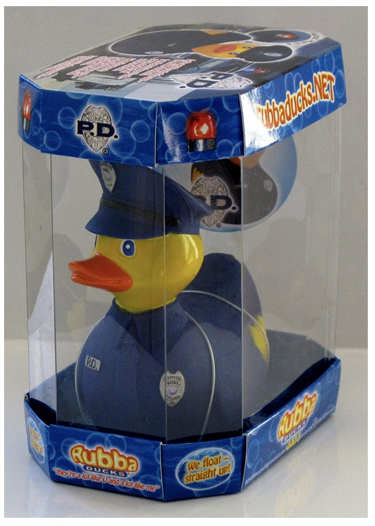 P.D. Policeman Rubber Duck