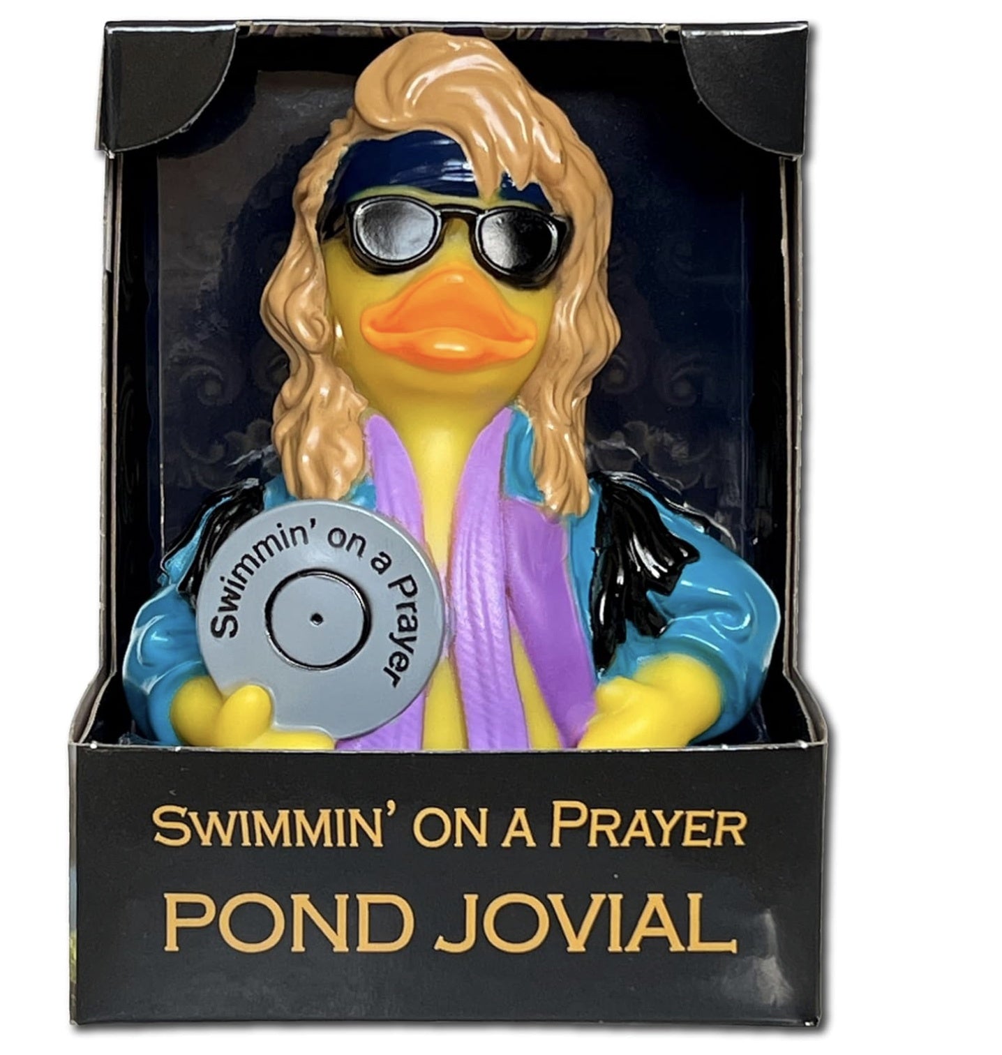 Pond Jovial - Swimmin on a Prayer Rubber Duck
