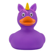 Purple Unicorn Rubber Duck