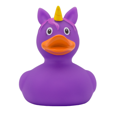 Purple Unicorn Rubber Duck