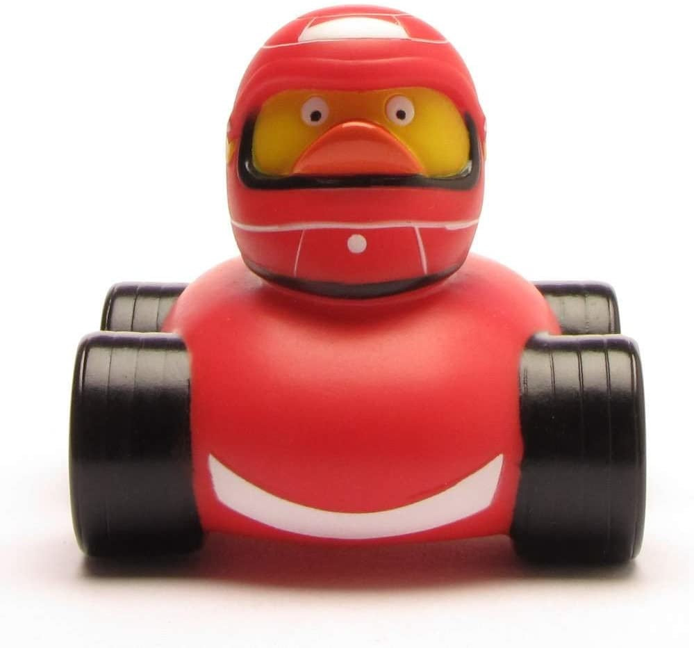 Race Car Rubber Duck