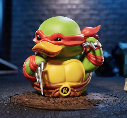 Teenage Mutant Ninja Turtles Raphael Rubber Duck - Boxed Edition
