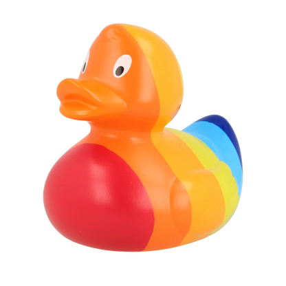 Colorful Rainbow Rubber Duck