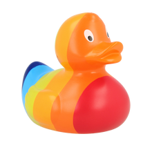 Colorful Rainbow Rubber Duck