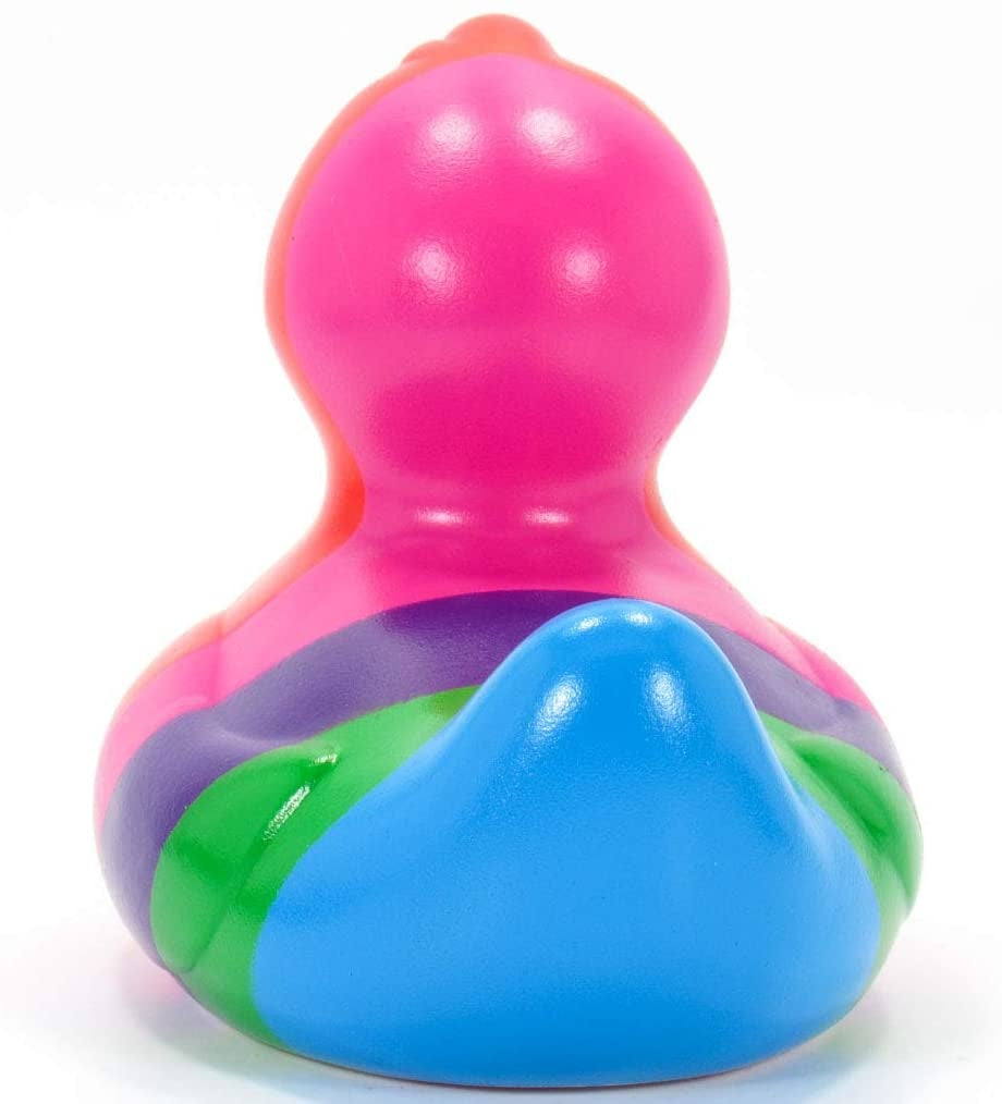 Rainbow Rubber Duck