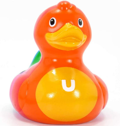 Rainbow Rubber Duck