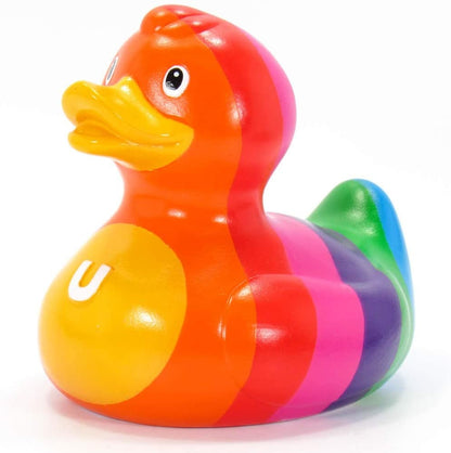Rainbow Rubber Duck