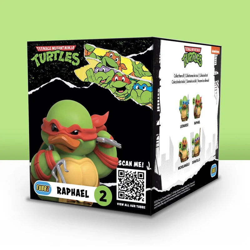 Teenage Mutant Ninja Turtles Raphael Rubber Duck - Boxed Edition