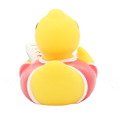 Book Reader Rubber Duck